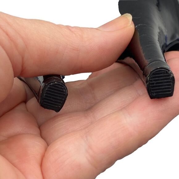 Coach Blue Ankle Velcro Strap Patent Shoes Size 8 - Picture 10 of 10